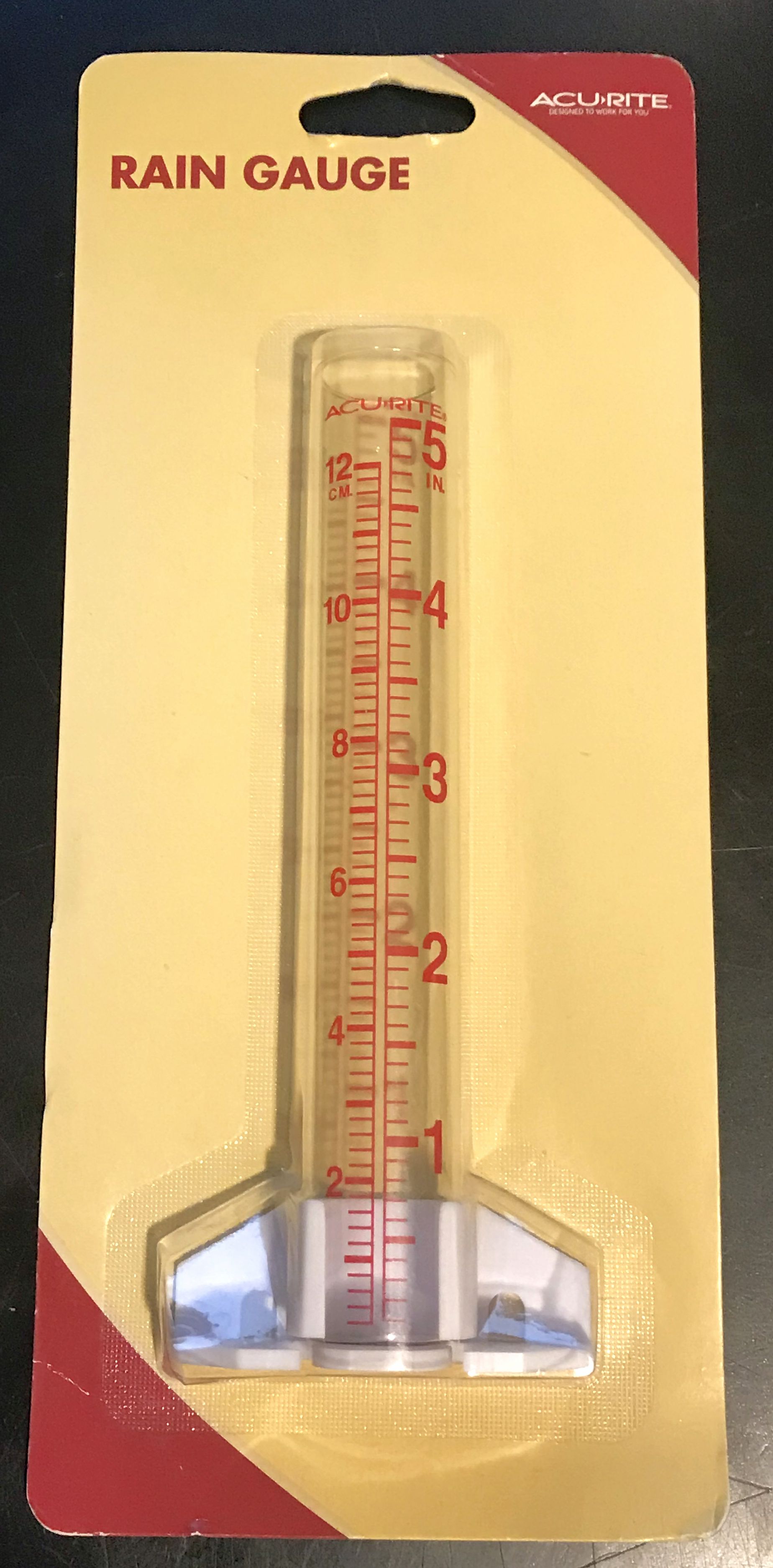 AcuRite Glass Rain Gauge Part 00810W1 72397008105 eBay